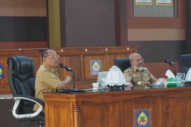 Bupati Iksan Iskandar Kembali Pimpin Cofe Morning, Ini Yang Dibahas!