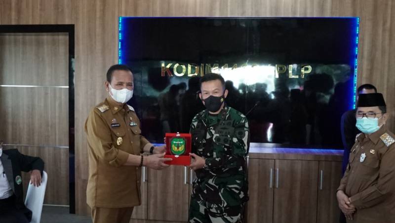 Kunker Pangdam XIV/Hasanuddin, Basmin: Pemkab Luwu Siap Jadi Mediator