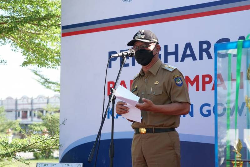 Wabup Ajak Warga Gowa Jaga Kebersihan  