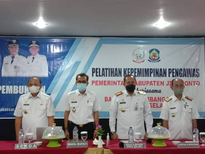 Buka PKP Angkatan IV, Wabup Jeneponto Harap Peserta Lebih Berinovasi