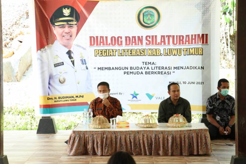 Tingkatkan Budaya Literasi di Lutim, Dinas Perpustakaan dan Kearsipan Gelar Dialog