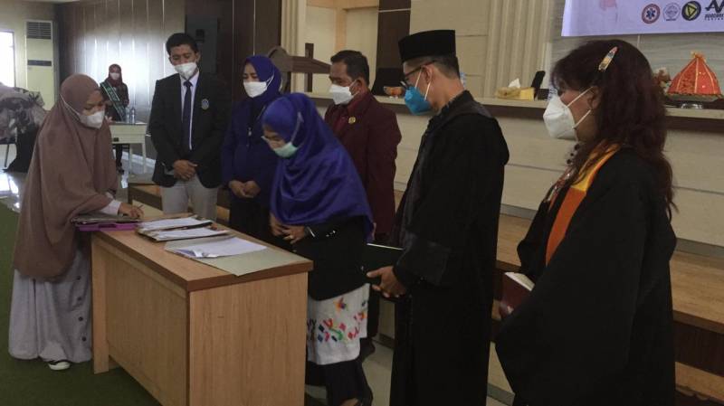 Pengambilan Sumpah Perawat Profesi Ners dan Kuliah Tamu di Unimerz