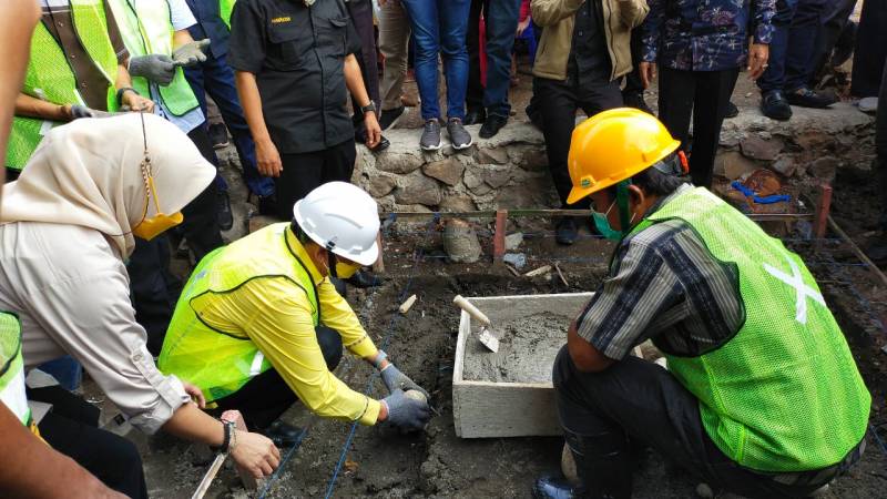 Launching Program Kotaku, Anggota Komisi V DPR RI Hamka B Kady Sebut Padat Karya Ada Empat Sasaran Pokok