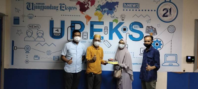 Ketua Asosiasi Pelaku Pariwisata Indonesia Sulsel Kunjungi Redaksi Upeks