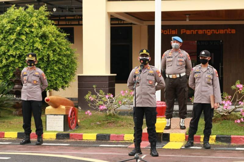Kapolres AKBP Beny Murjayanto Pimpin Apel Pagi, Ini Instruksinya
