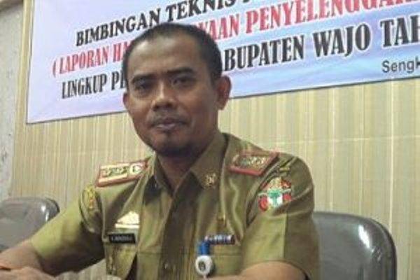 Sekda Wajo Amiruddin Mengundurkan Diri