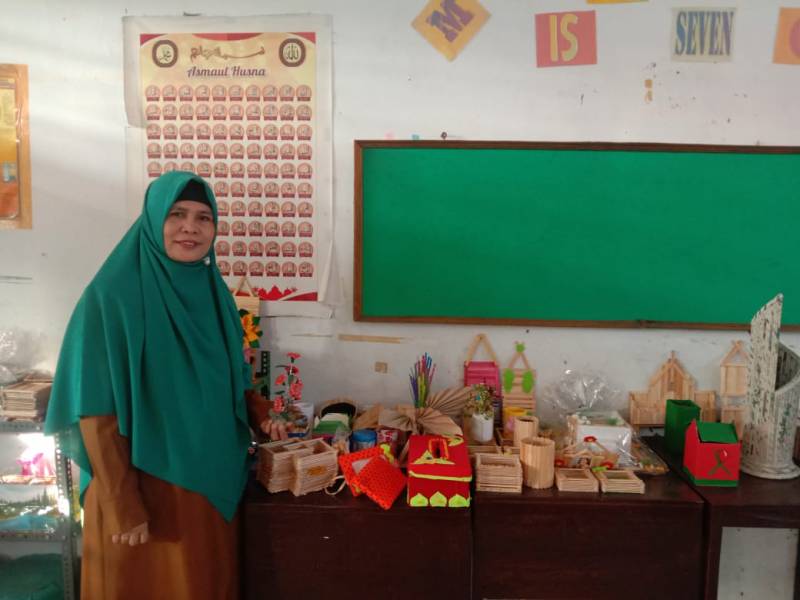 Dimasa Pandemi Covid-19, Siswa SMPN 1 Bantaeng Tetap Berkarya