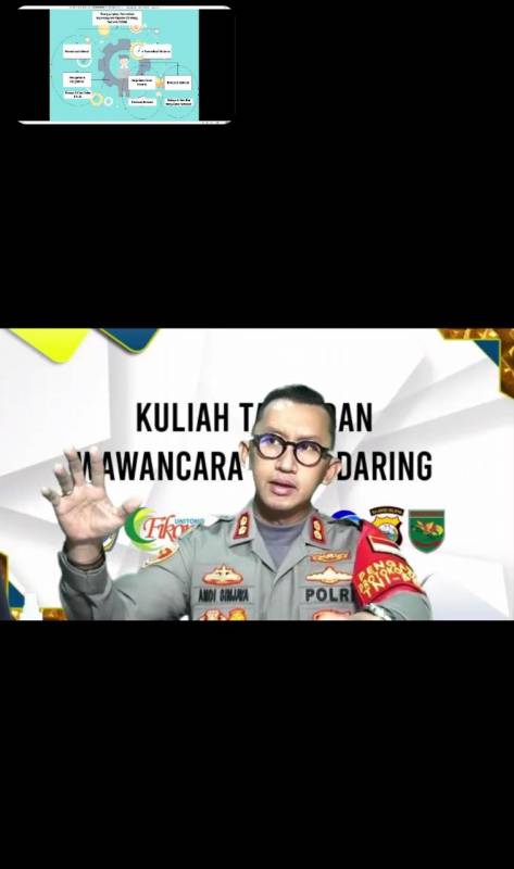 Didaulat Beri Materi Pada Kuliah Tamu Dan Wawancara Riset, Ini Penjelasan Kapolres Enrekang