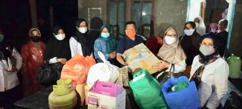 Salurkan Bantuan Kepada Korban Kebakaran, Ini Pesan Johra MB