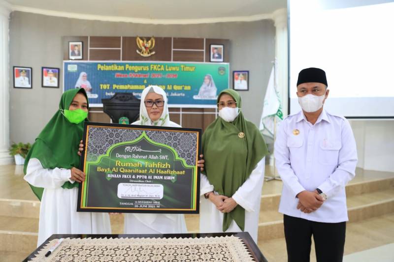Bupati Luwu Timur Dukung FKCA Berantas Buta Aksara Al Qur'an