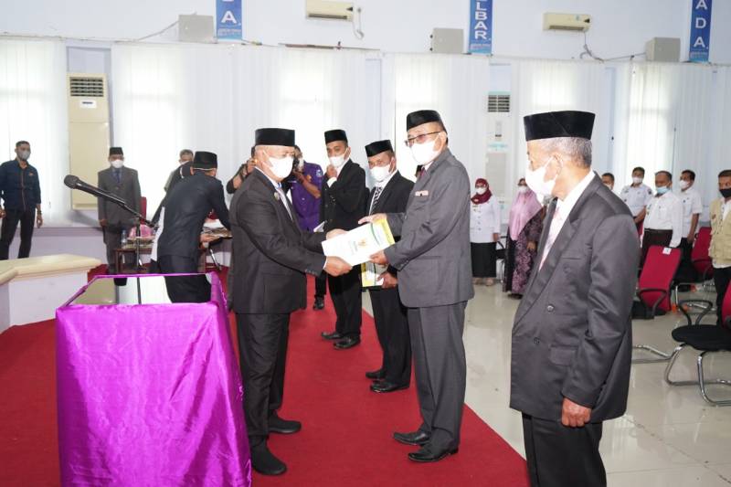 Lantik Pimpinan Baznas yang Baru, MB Tegaskan Potensi Zakat Non ASN Juga Cukup Besar