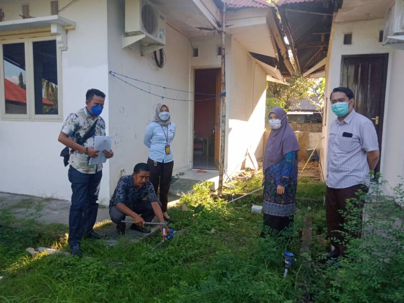 Lunasi Tunggakan, PDAM Sambung Kembali Meteran Air Rumdis Kejari Takalar