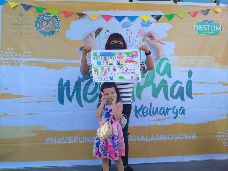 Sekolah Alam Bosowa Gelar Lomba Mewarnai, Ajak Anak dan Orang Tua Berkolaborasi