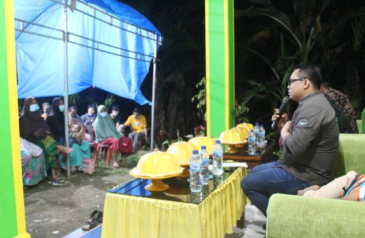 Legislator Juandy Tandean Reses di Kecamatan Ujung Loe