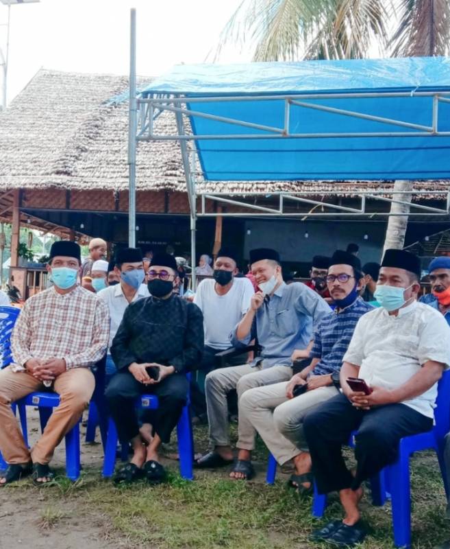 Bupati Majene Lukman dan Bupati Terpilih Melayat ke Rumah Duka Legislator Partai Demokrat