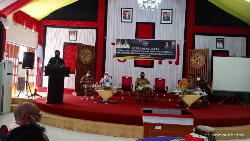 Dandim 1419/Enrekang: Lagu Indonesia Raya Harus Dinyanyikan dengan Suara Lantang dan Sikap Sempurna