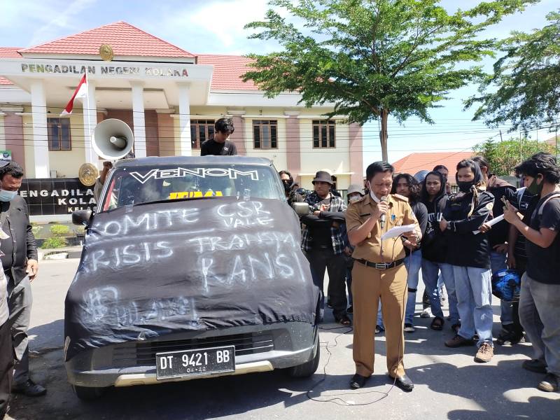 Aliansi Mahasiswa Teknik USN Kembali Pertanyakan CSR Vale Indonesia