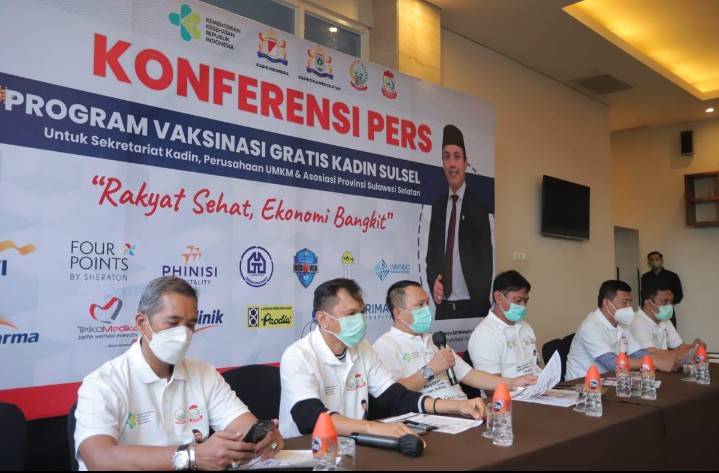 Kadin Sulsel Akan Gelar Vaksinasi Gratis bagi Pelaku Usaha, Mau Jadi Peserta? Cukup Bawa Ini