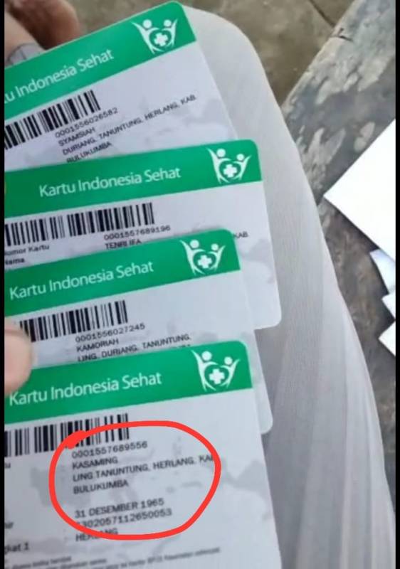 Heboh Puluhan Kartu KIS Ditemukan di Tempat Sampah, Begini Tanggapan Dinkes Bulukumba