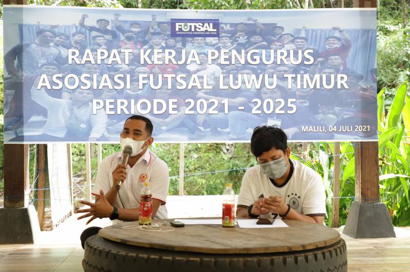 Gelar Raker, Ketua AFK Lutim: Fokus Utama Kita Pembinaan Usia Muda