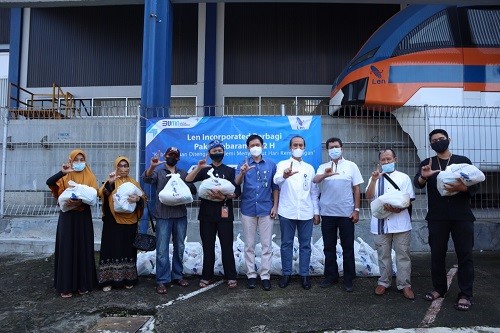 Len Incorporated Salurkan 777 Paket Lebaran