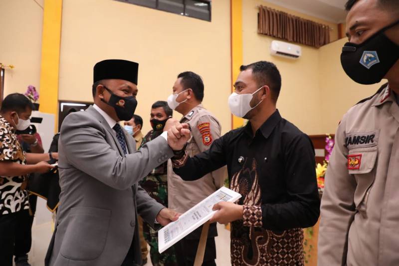 Hadiri Upacara dan Syukuran HUT Bhayangkara ke-75, Bupati Bantaeng Ucapkan Selamat
