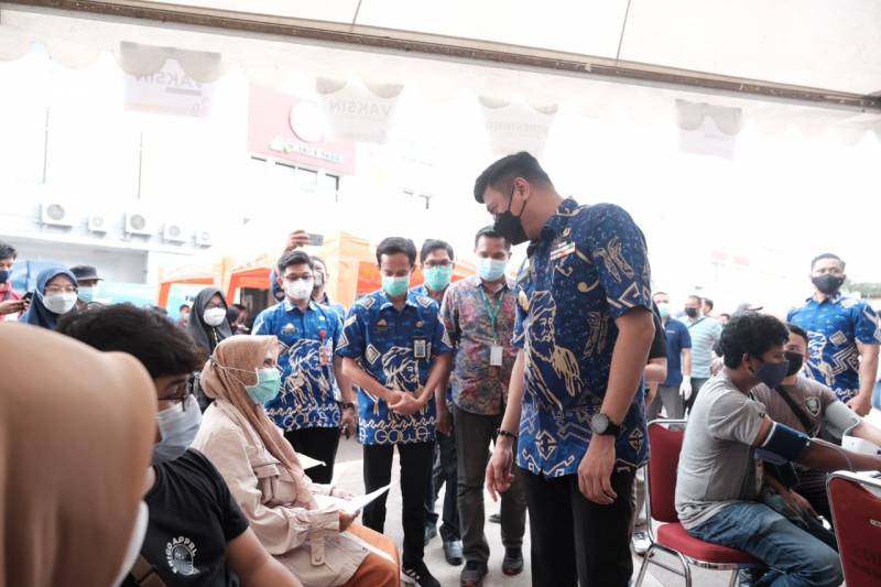 Vaksinasi Covid-19 Massal di Gowa Melebihi Target, 2.045 Orang Sudah Divaksin