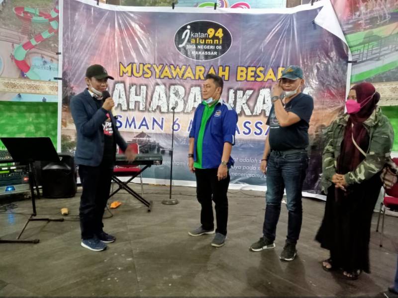 Rajin Mubes, Ketua IKA SMA 6 Makassar Rudianto Lallo Apresiasi Angkatan 94