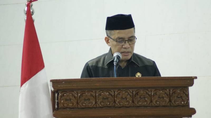 DPRD Bantaeng Rapat Paripurna Pemandangan Umum Fraksi dan Mendengarkan Jawaban Eksekutif