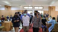Kapolda Sulsel Tinjau Gerakan Vaksinasi Kampus UIN Alauddin