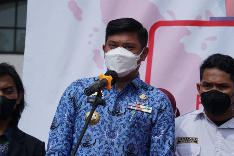 Bupati Adnan Dukung Kolaborasi Mahasiswa dan Polri Percepat Vaksinasi Covid-19