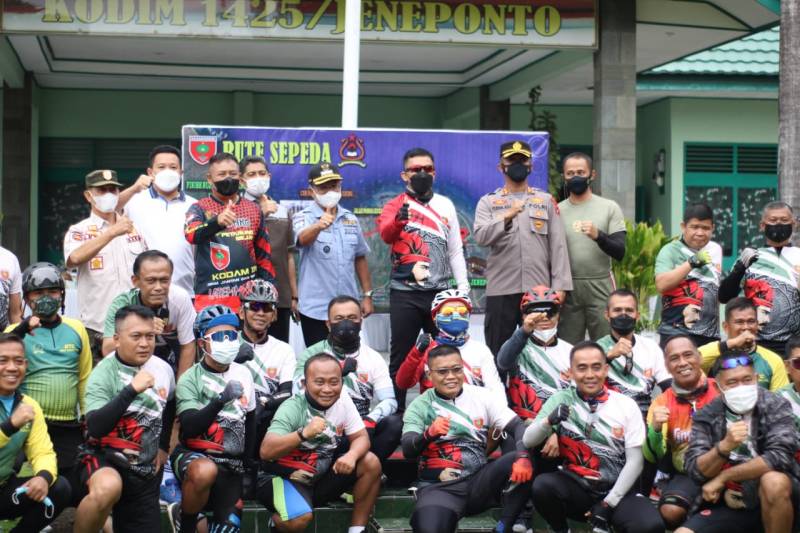 Bupati Iksan Iskandar Terima Kunjungan Pangdam XIV/Hasanuddin