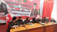 Sepanjang Januari Hingga Juli 2021, Kajari Gowa Musnahkan 1 Kg Sabu dan Ganja