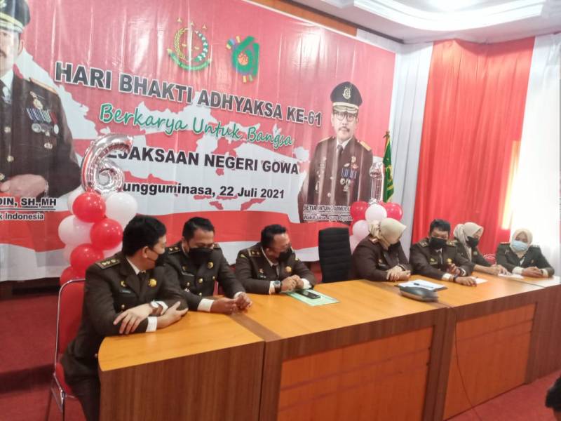 Sepanjang Januari Hingga Juli 2021, Kajari Gowa Musnahkan 1 Kg Sabu dan Ganja