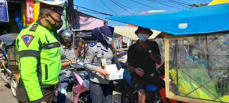 Dishub Sulsel Dukung Ditlantas Edukasi Warga Patuhi Protkes