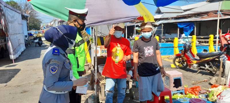 Dishub Sulsel Dukung Ditlantas Edukasi Warga Patuhi Protkes
