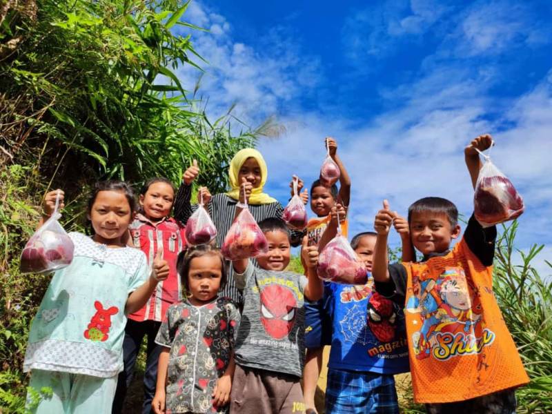 Kampung Opang Pinrang, Rasakan Qurban Pertamakali Sejak 20 Tahun