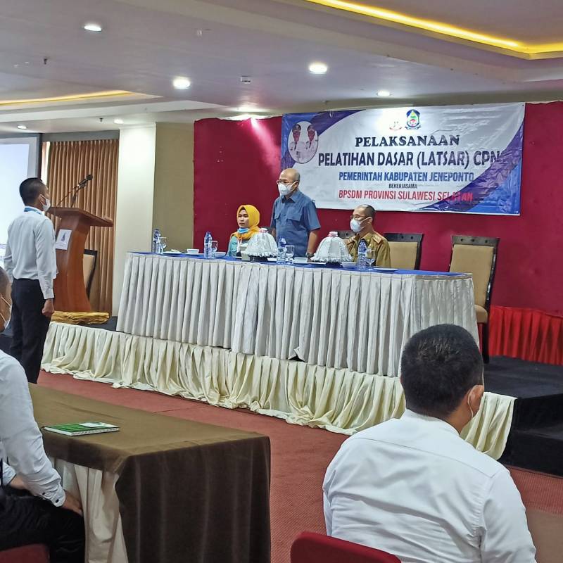 Bupati Jeneponto: CPNS Harus Ada Bekal Kompetensi Manajerial Sebelum PNS