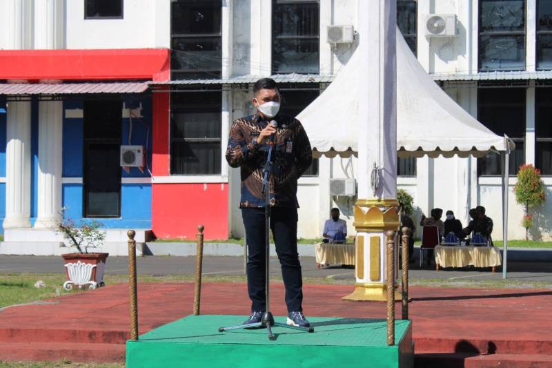 Penyemprotan Disinfektan Mulai Dilakukan Secara Massal di Takalar