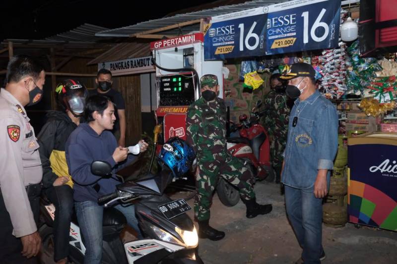 Hari Kelima PPKM Level 3, Wabup Gowa Kembali Temukan Masyarakat Abai Prokes