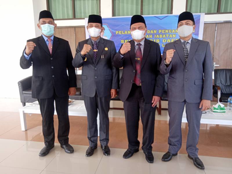 Muh. Rudi: Selamat kepada Pak Sekda, Saya Siap Bersinergi