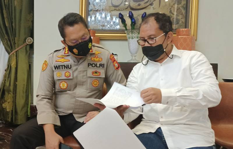 Bersama Kapolrestabes, Walikota Makassar Revisi Surat Edaran Instruksi Mendagri