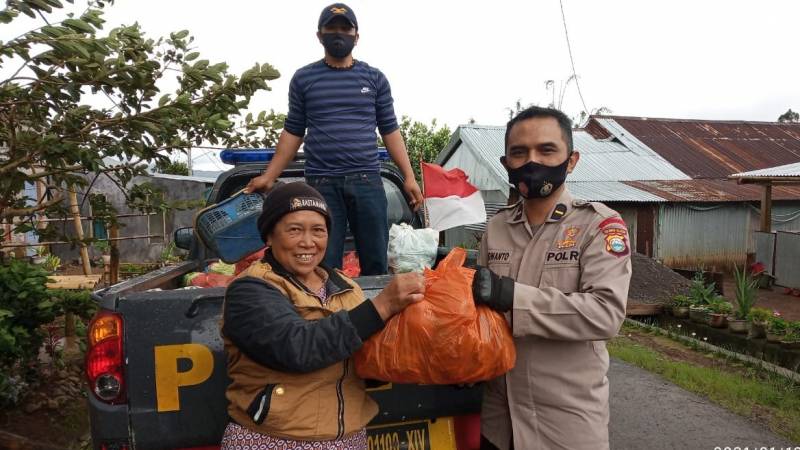 Ipda Purwanto Penggagas Sedekah Sayur Telah Distribusikan 50 Ton 700 Kg Selama Pandemi Covid-19
