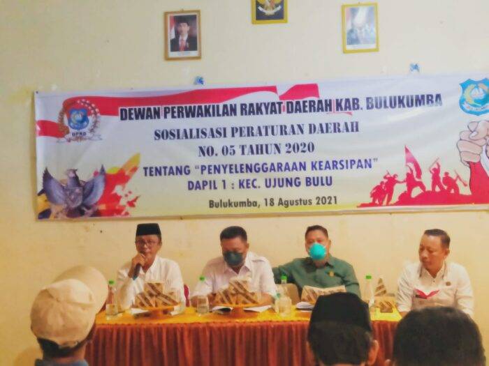 DPRD Bulukumba Sosialisasi Perda Kearsipan
