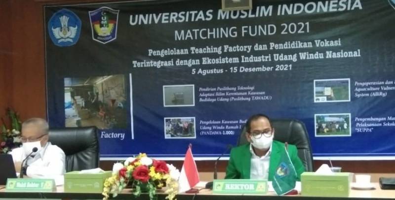 Optimalkan Pengembangan Udang Windu, UMI Bahas Pembentukan Puslibang TAWADU