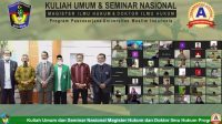 29.8 foto umi seminar Prodi Magister dan Doktor Ilmu Hukum PPS UMI Seminar Nasional, Bahas Fenomena Hukum Mutakhir