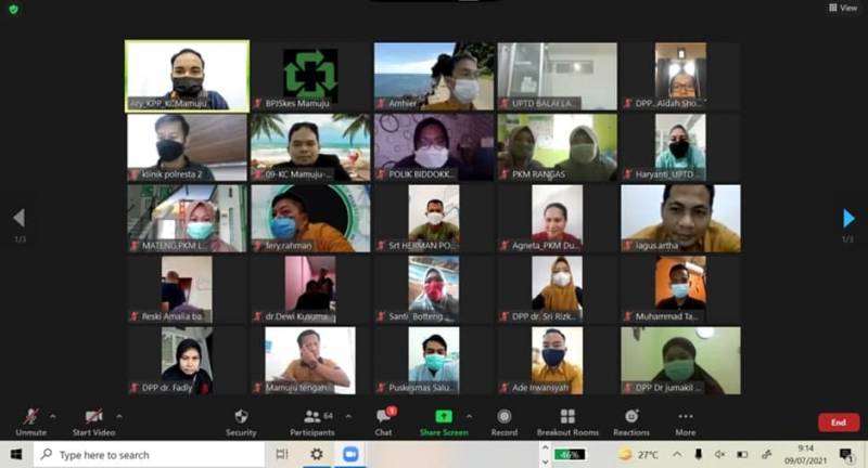 Perkuat Kemudahan Akses Pelayanan Peserta, BPJS Kesehatan Mamuju Gelar Sosialisasi PIPP