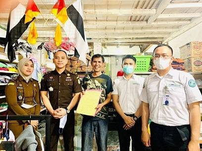 Ingatkan Bayar Iuran, BPJS Kesehatan dan Kejaksaan Negeri Kepulauan Selayar Kunjungi Badan Usaha