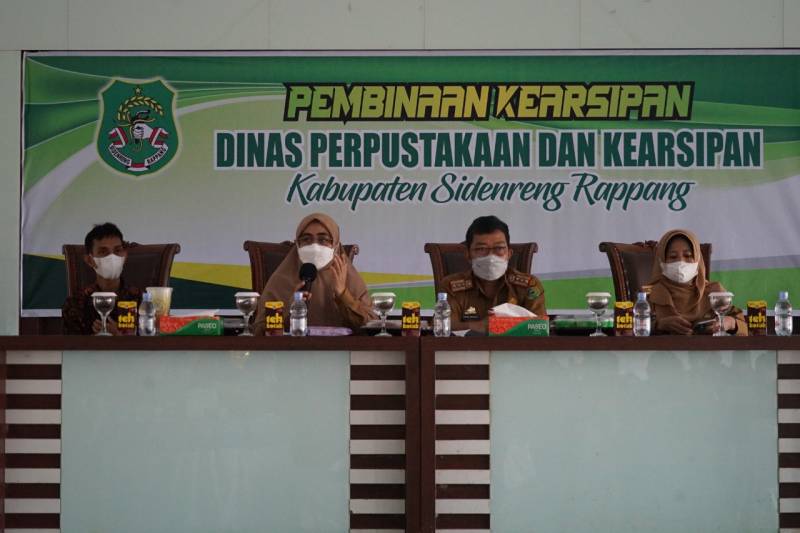 Tingkatkan Pengelolaan Kearsipan, Pemkab Sidrap Lakukan Pembahasan Jadwal Retensi Arsip