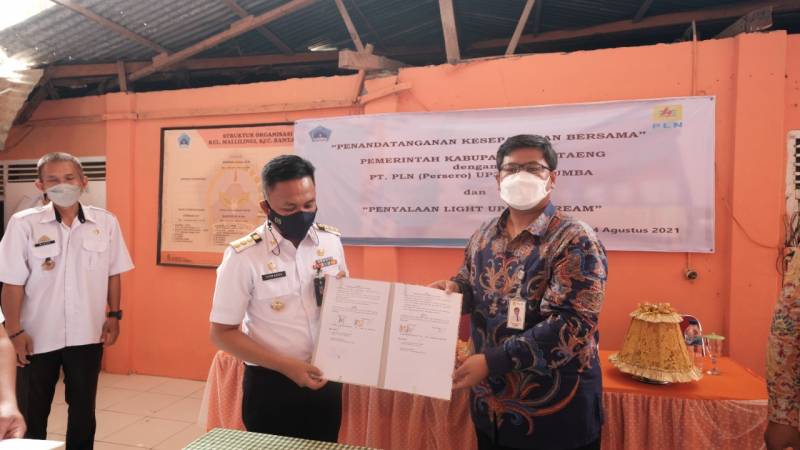 PLN dan Pemkab Teken MoU, Guna Tingkatkan Keandalan dan Pelayanan Kelistrikan di Bantaeng